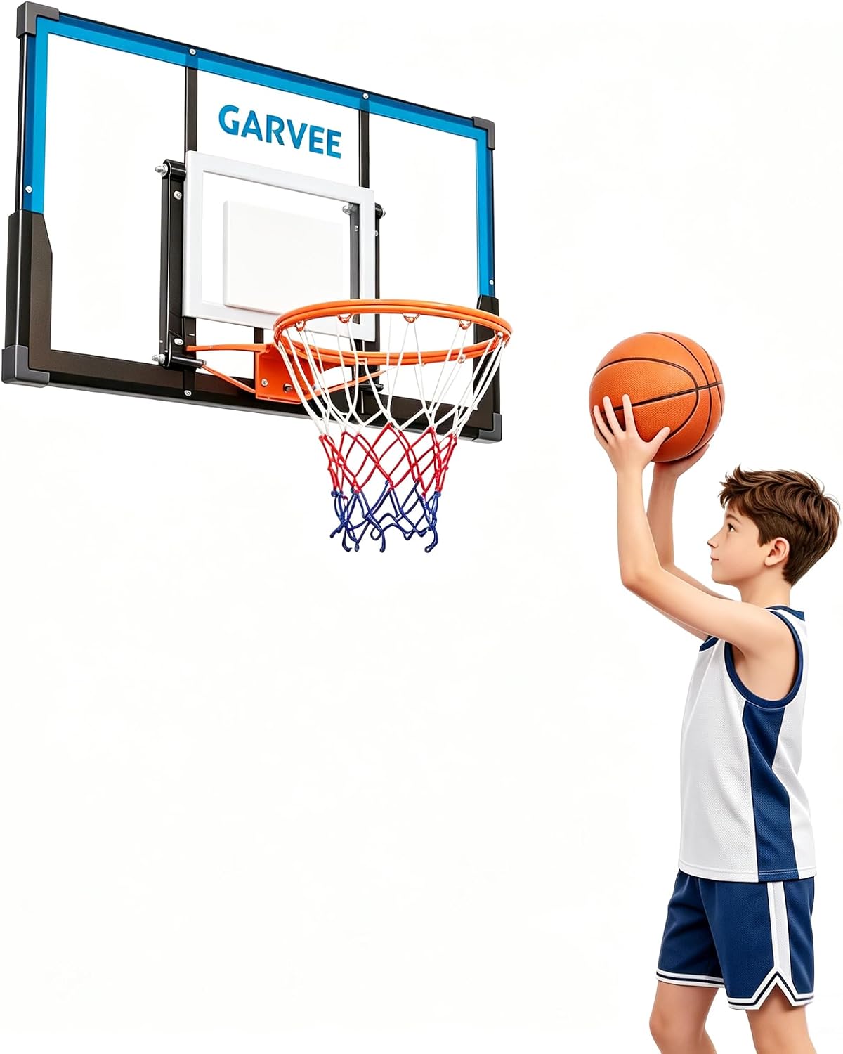 Basketball Hoop - Tacleekii 43,3 inç Çelik Çerçeveli ve