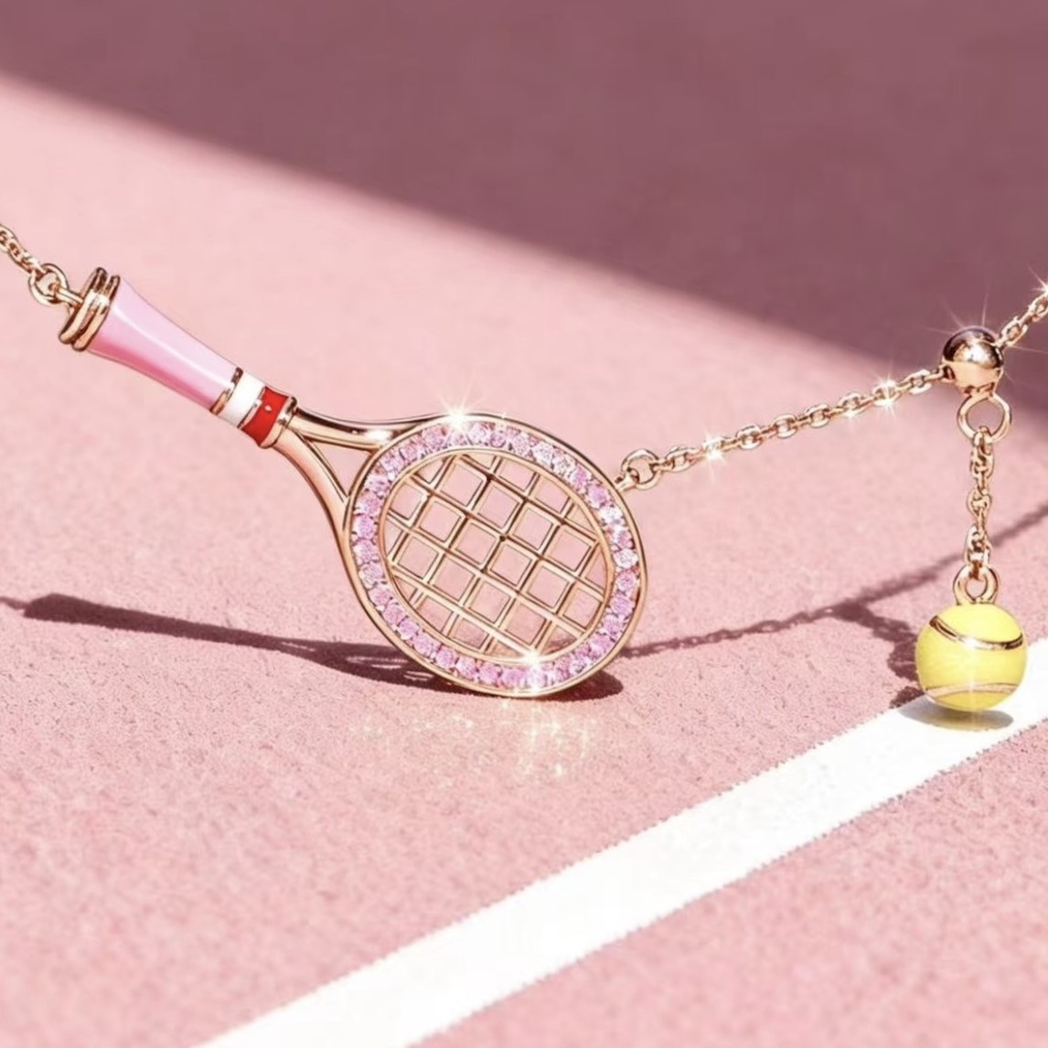 Badminton Racket - Şans Bilekliği, Avrupa ve Amerikan Spor