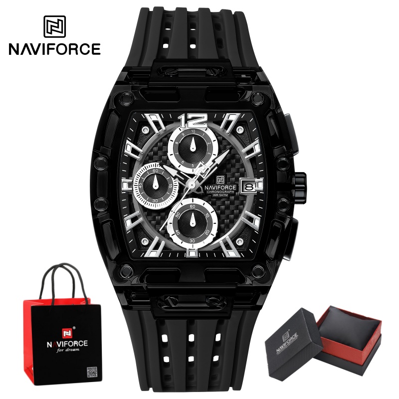 NAVIFORCE erkek saati 5ATM Su  - Resistance Band incelemesi ve fiyatı