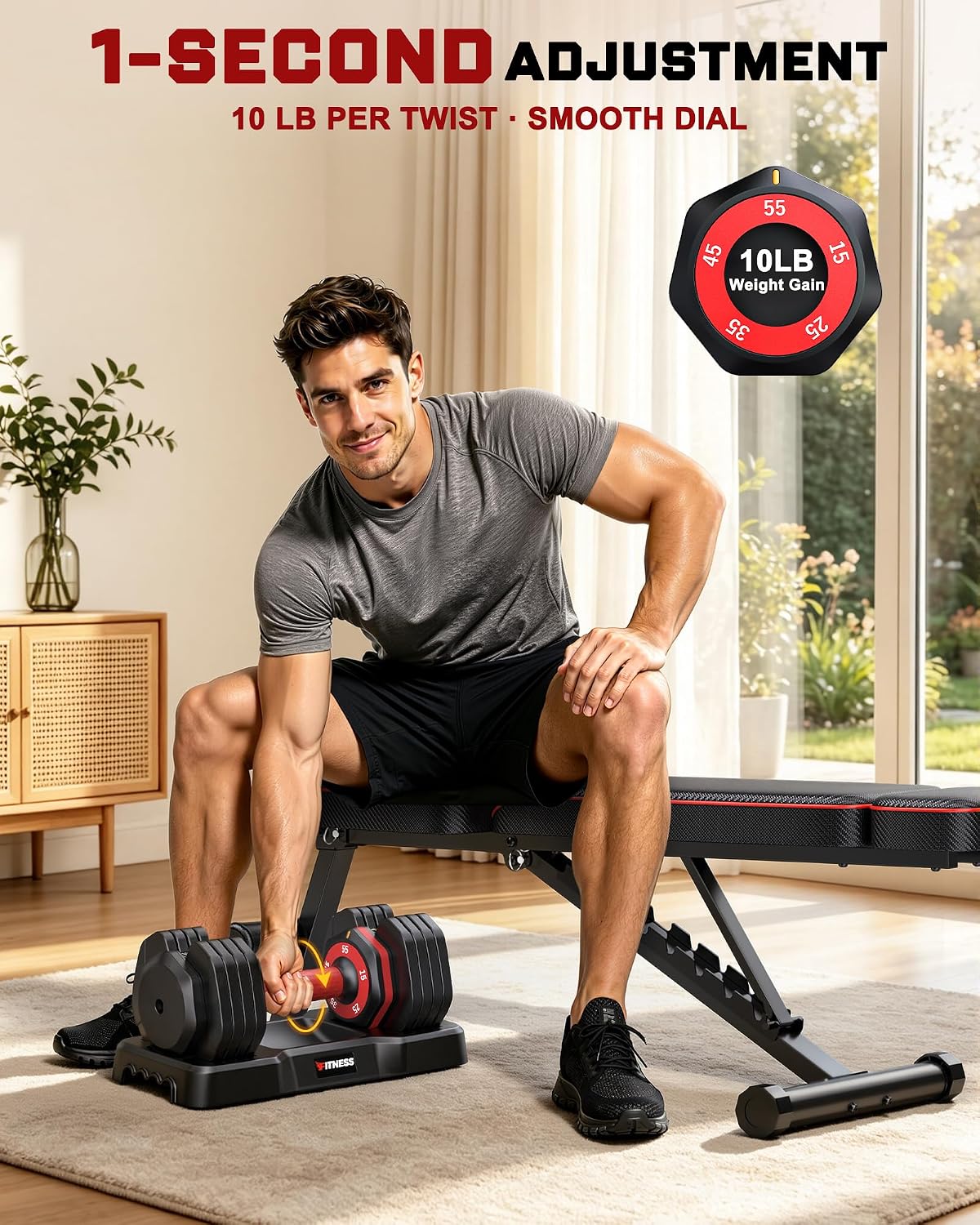Evde Kullanıma Uygun, Ayarlana - Dumbbell Set incelemesi ve fiyatı